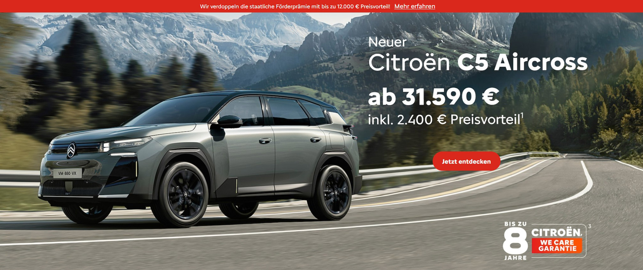 Der neue Citroën C5 Aircrss
