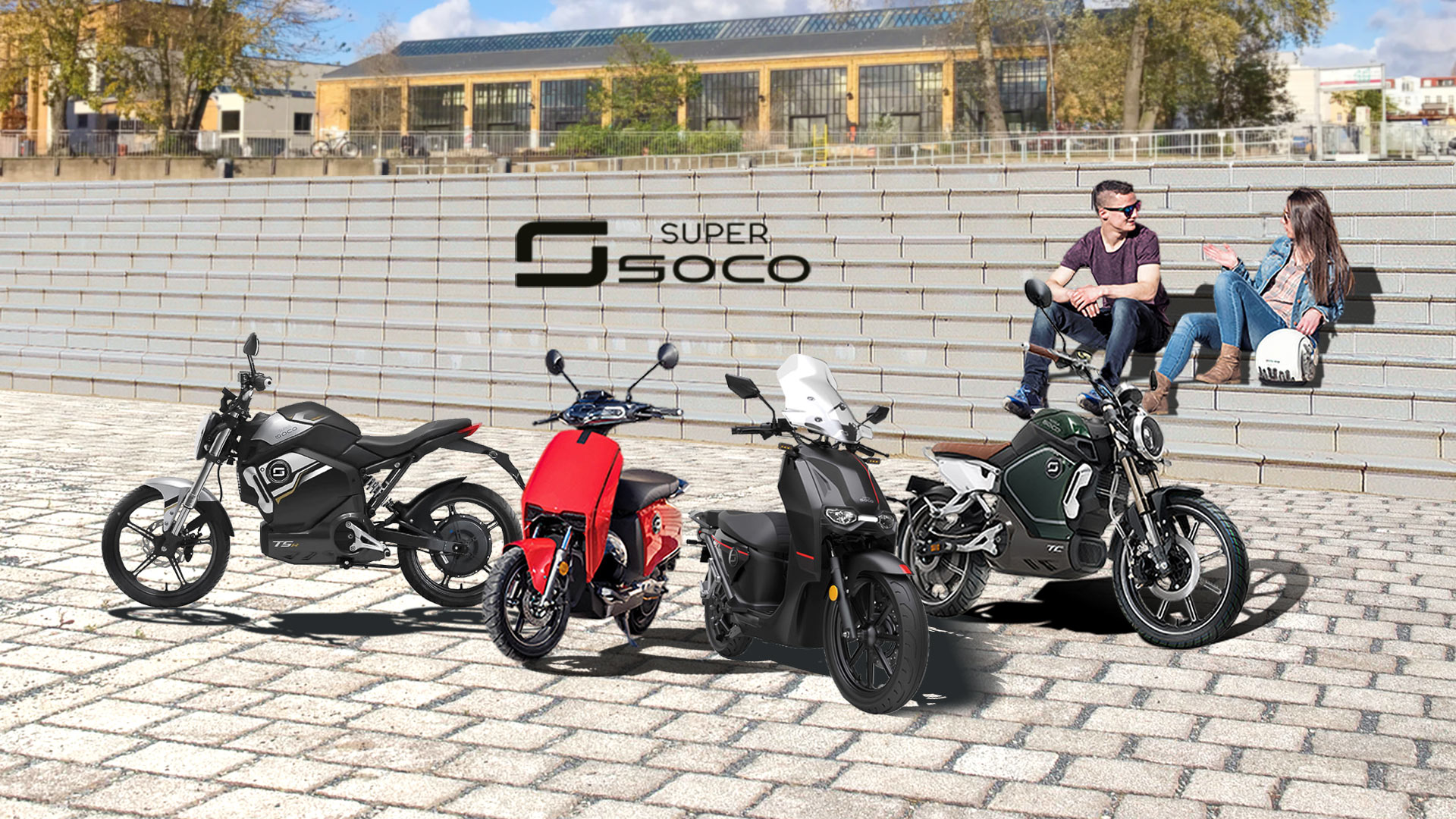 Super-Soco-Moped-Roller-Motorrad bei Baumann Automobile